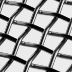 Closeup image of customised Woven wire mesh